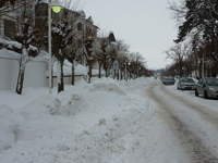 Winter in der Wilhelmstra�e